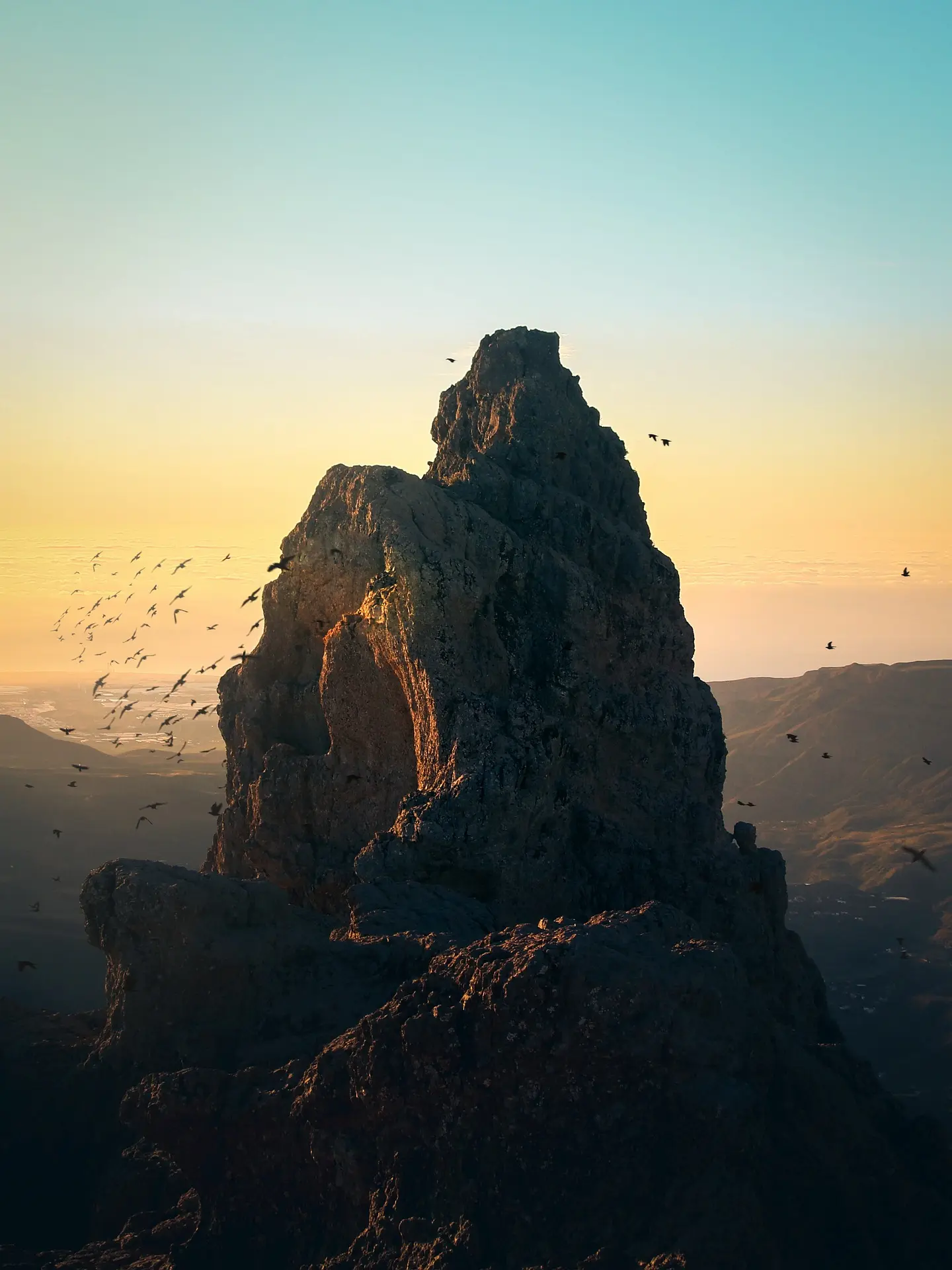 Mountain top in Spain